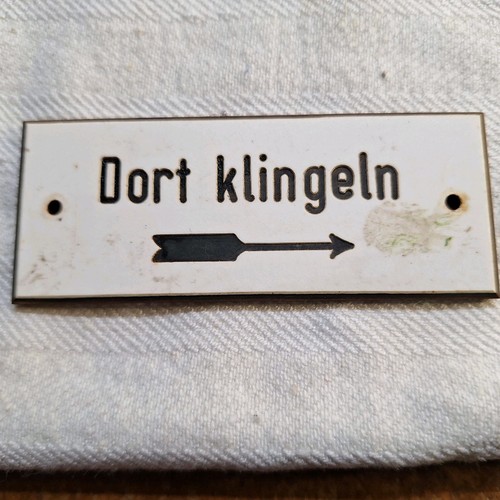 Altes türschild ddr zeit - türschild,